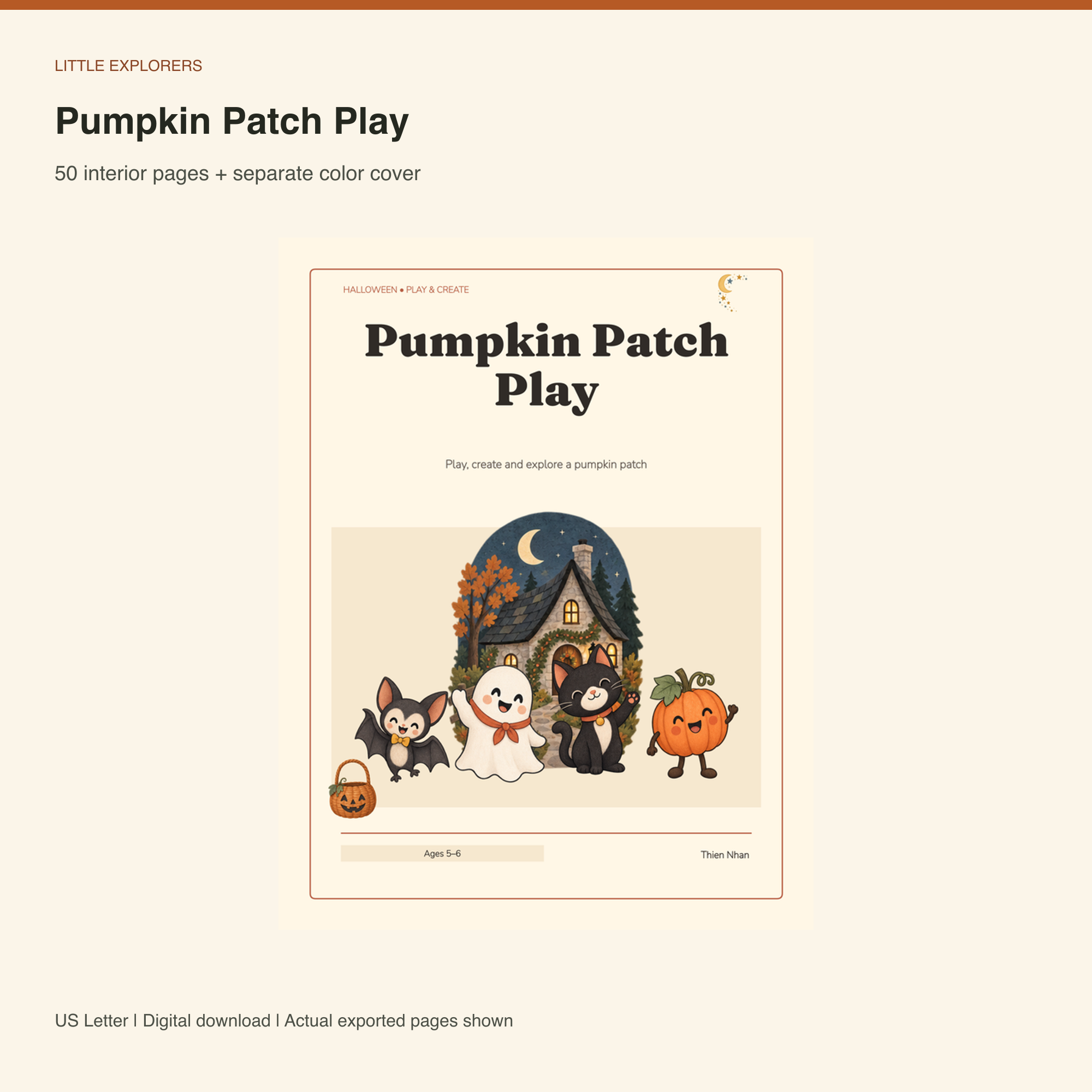 Ready-Made Book Library sample: Pumpkin Patch Play